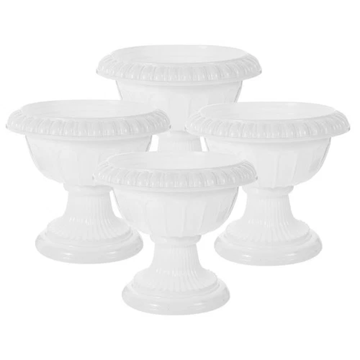 4 Pcs Multi-purpose Flower Pots Decorative Flowerpot Planter for Succulents