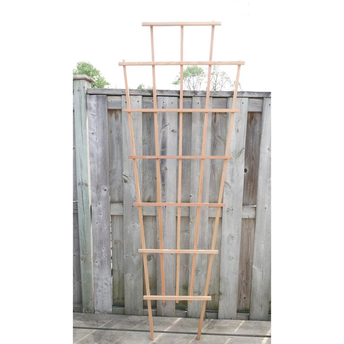 Cedar Fan Trellis 84"x32"