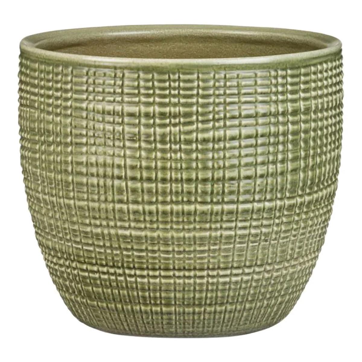 Corteza Ceramic Pot Menta