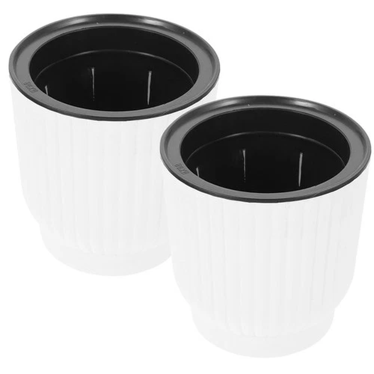 2 Pcs Plastic Flower Pot Planting Automatic Water Absorption Flowerpot