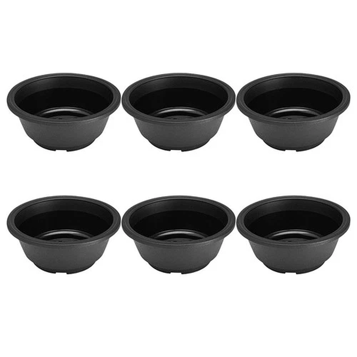 2 Pieces Bonsai Nursery Pots Flower Planting Succulent Flowerpot