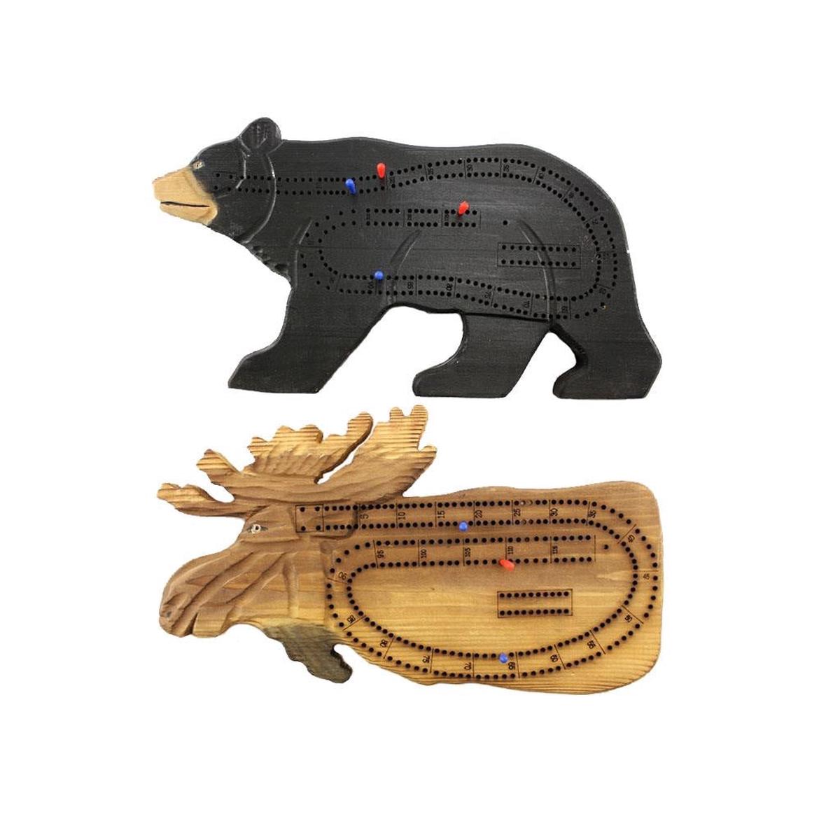 Cribbage Board Moose