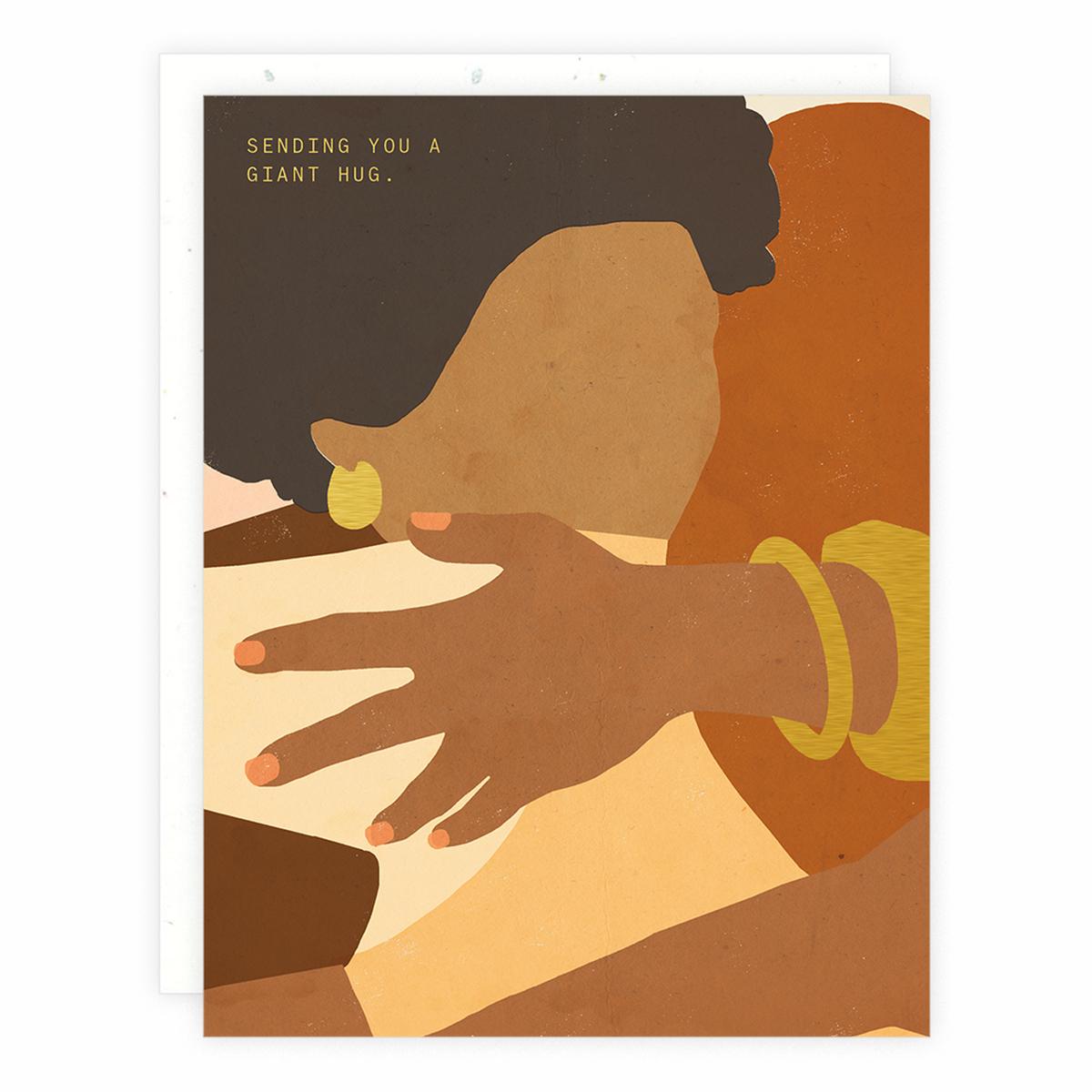 'Embrace' Greeting Card