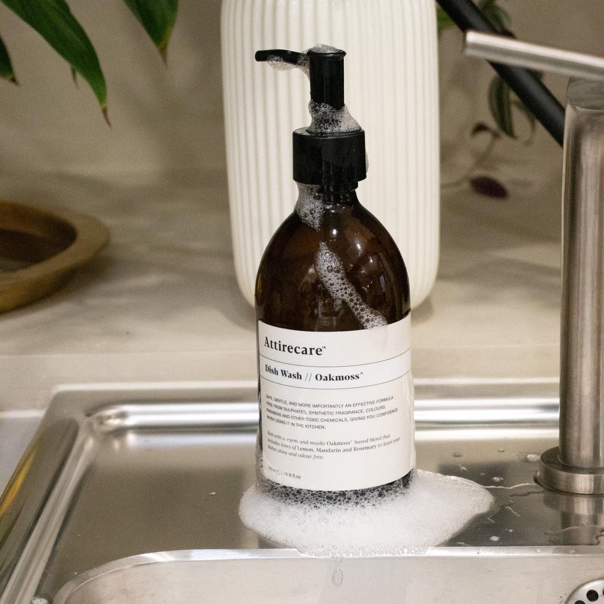 Dish Wash in Oakmoss | 500 ml by Attirecare