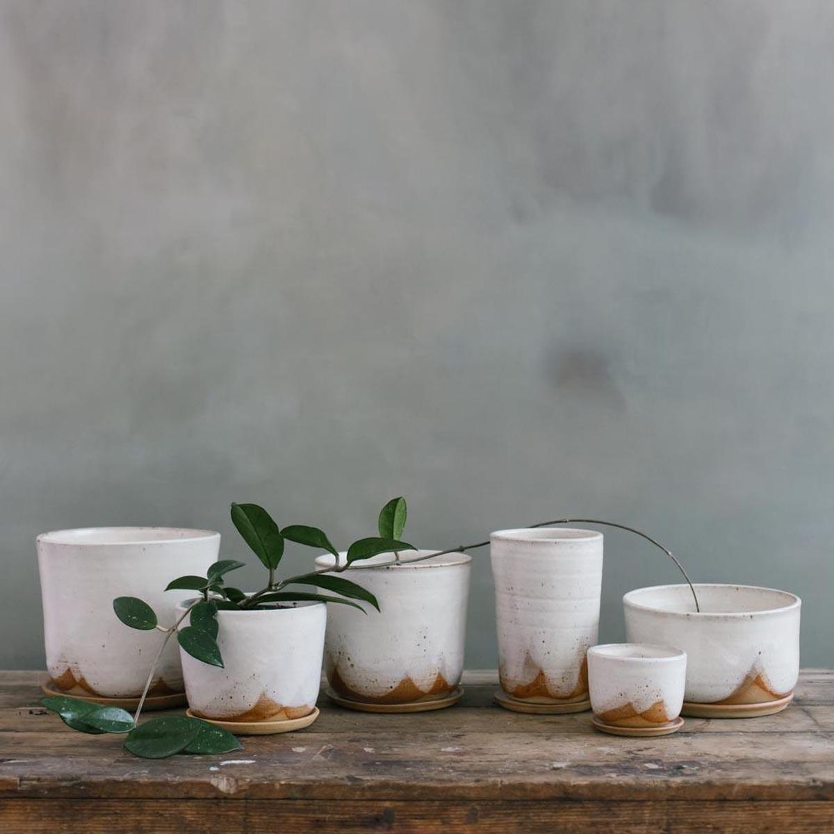 Glacier Planter by Leaf & Thread