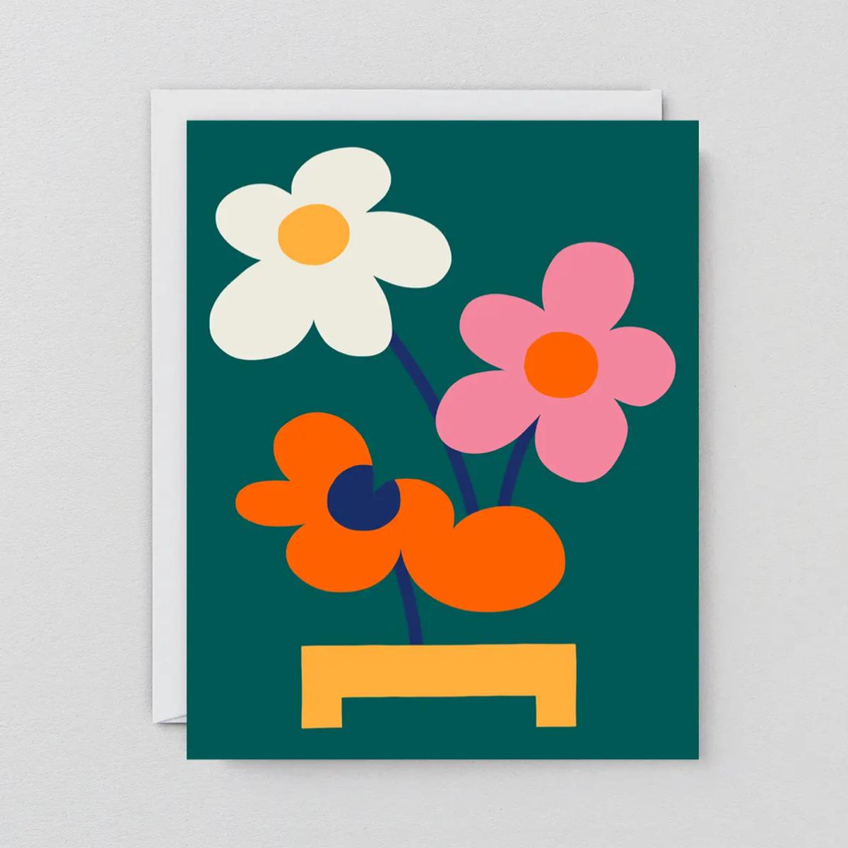 'Mikebana' Greeting Card