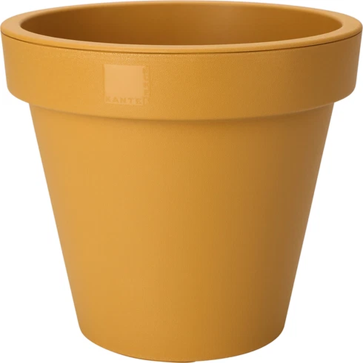 Yellow Plant Pot Small Large Round Outdoor Garden Flower Tree Plastic Planter
