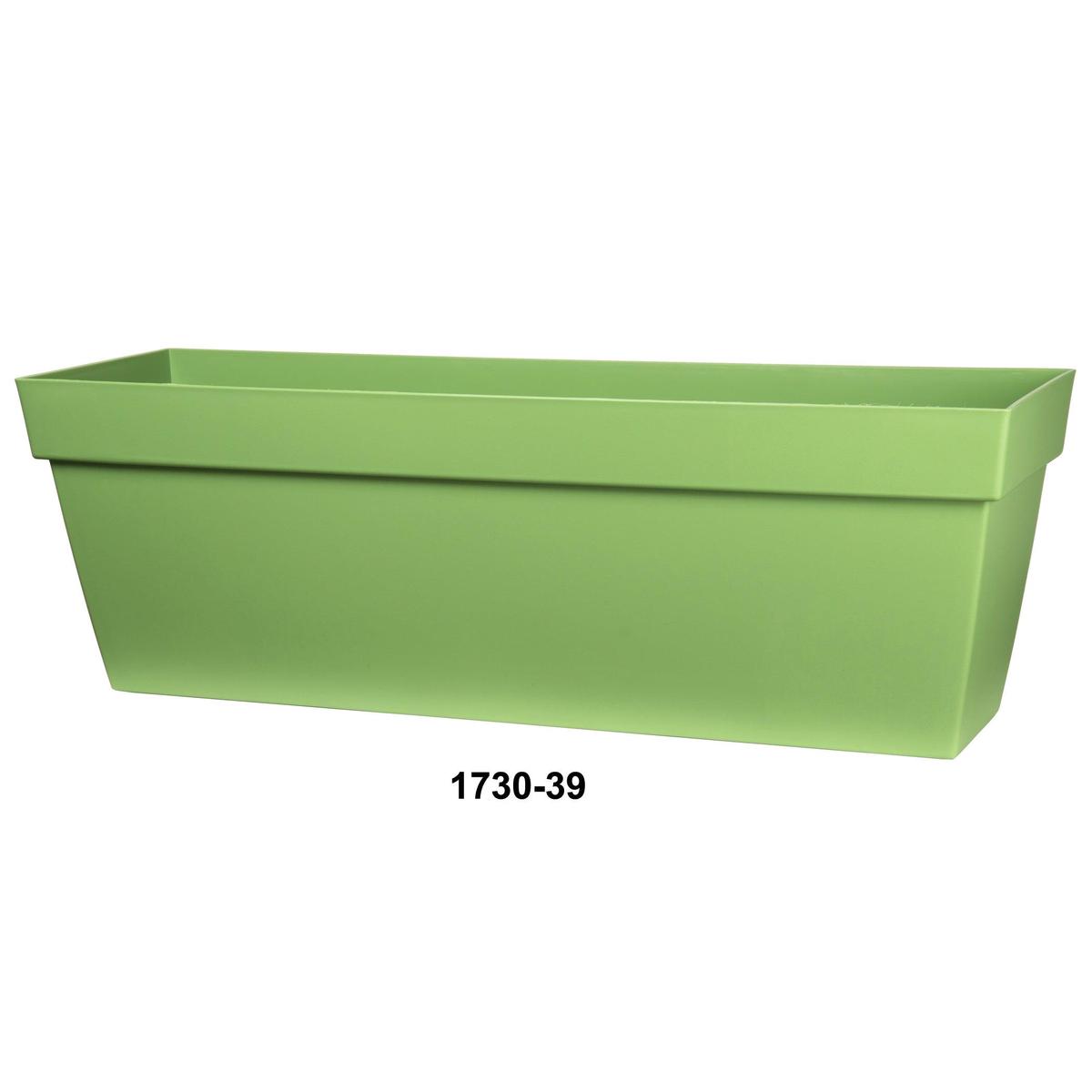 Viva 30" Self Watering Window Box Green