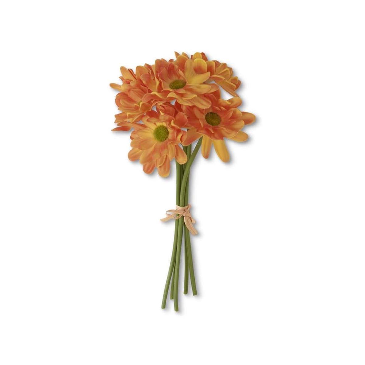 Real Touch Daisy Bundle 10" Orange Everlasting