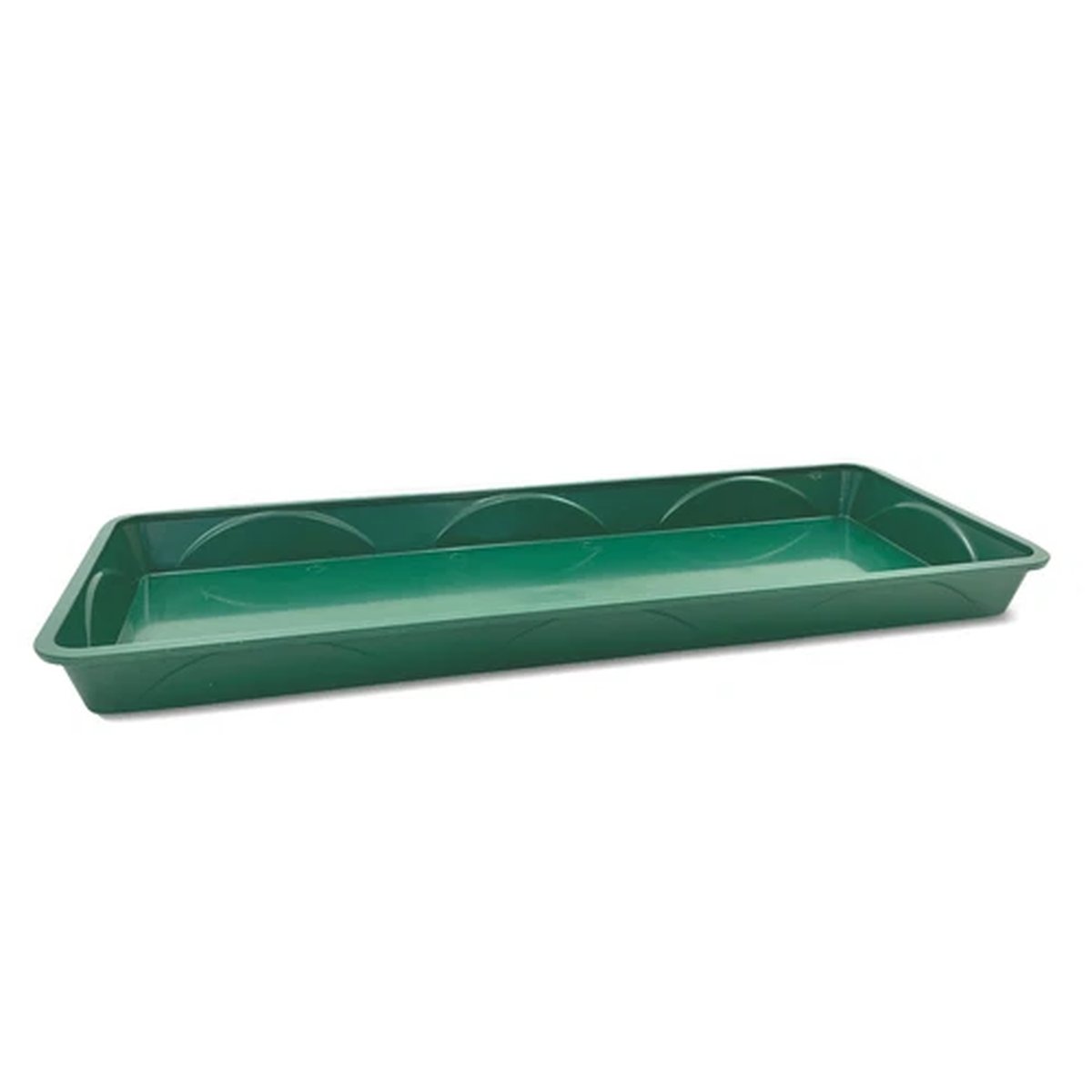 Windowsill Watering Tray 55cm Plant Pot Saucer Drip Water Seed Trays Qty = 2