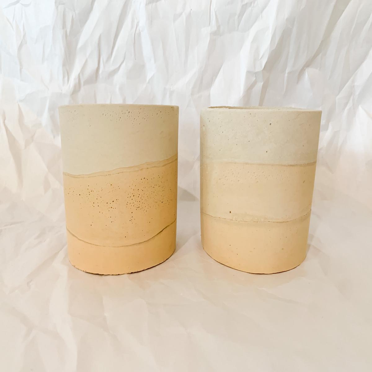4" Wheat Ombre Planter
