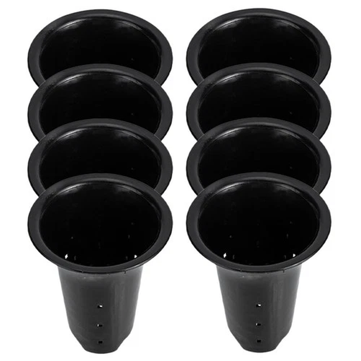 8 Pcs Household Flower Pots Large Orchid for Indoor Plants Flowerpots