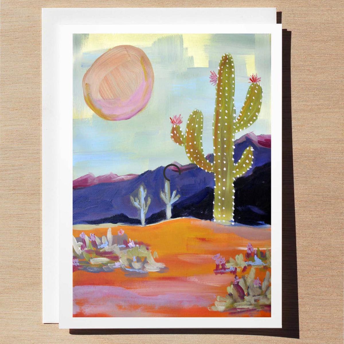 'Solitaire Card' Greeting Card