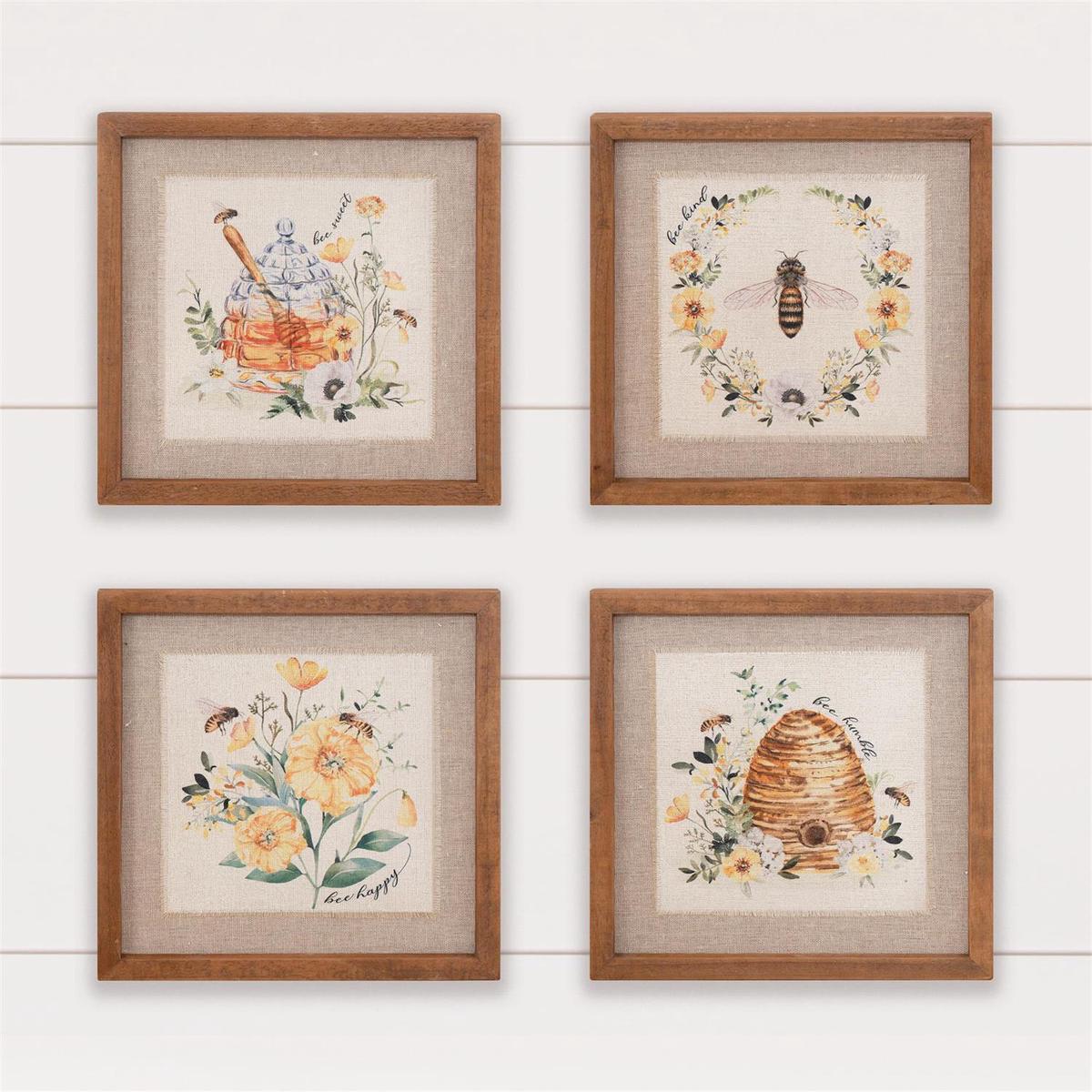 Sepia Bee Framed Prints - SOLD SEPARATELY