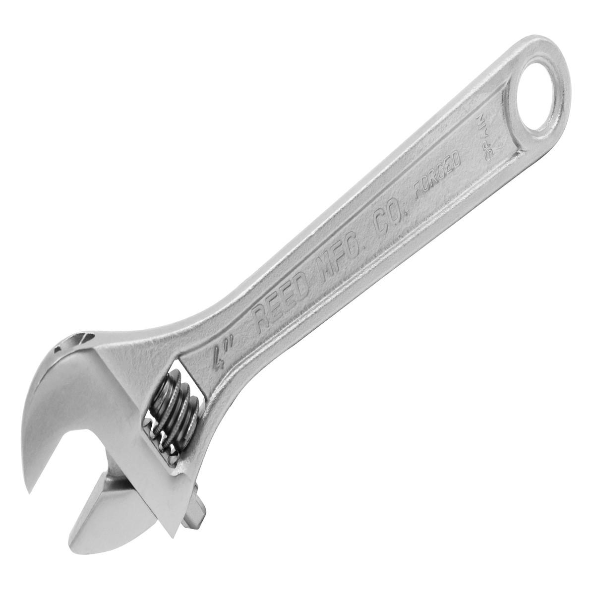 Reed Mfg CW4 4" Chrome Adjustable Wrench