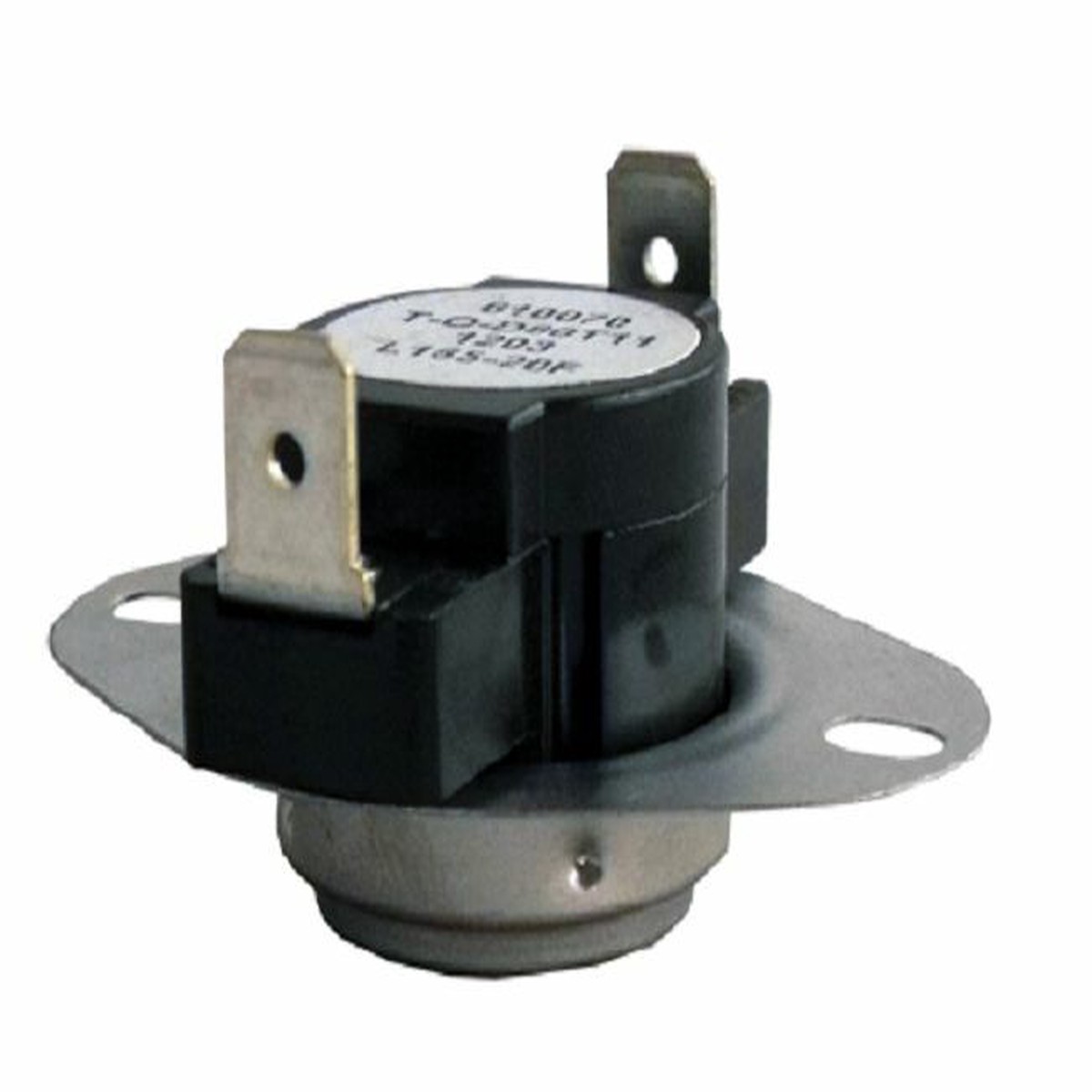 Supco L165 L-Series Snap-Action SPST Limit Control Thermostat, L165-20F