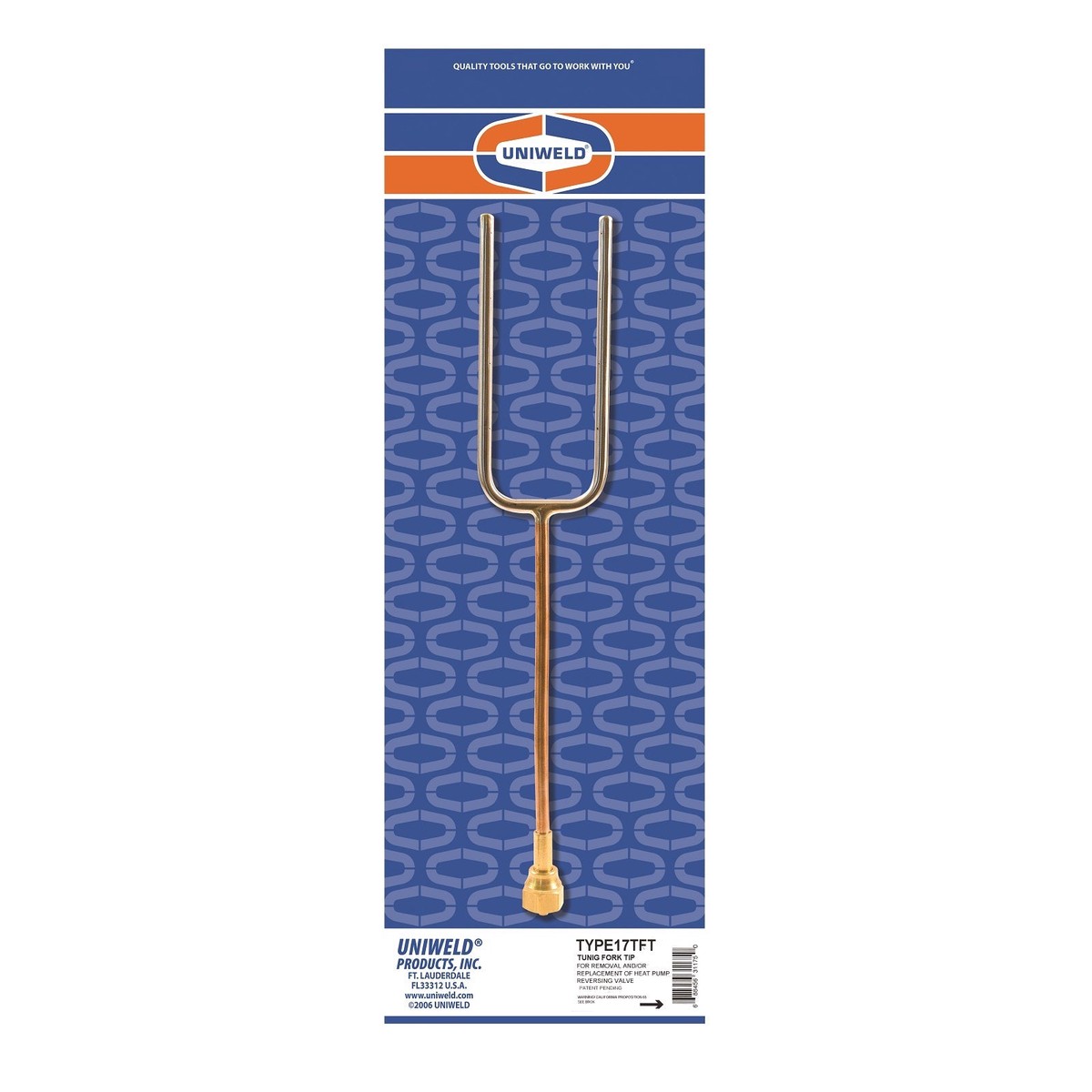 Uniweld Type17TFT Tuning Fork Tip