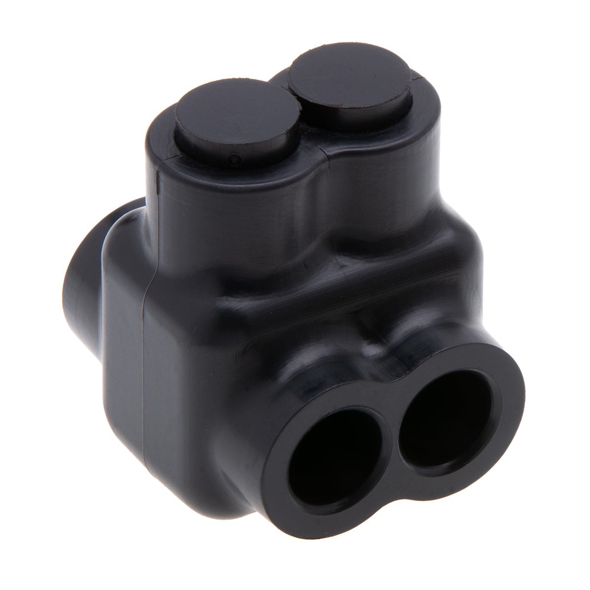 NSI Polaris IT-4 2-Port Black Multi-Tap Pre-Insulated Connector, 4 14 AWG