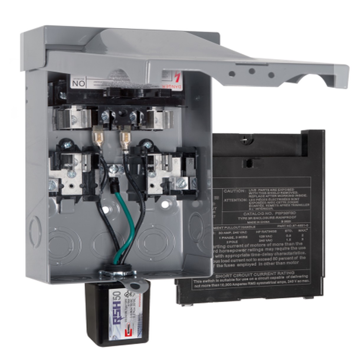 RectorSeal 96417 RSH-50 with 30A Fused Disconnect