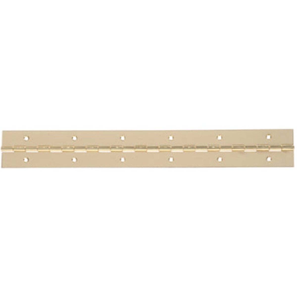 30X1-1/16 BRASS PLATED CONT HINGE