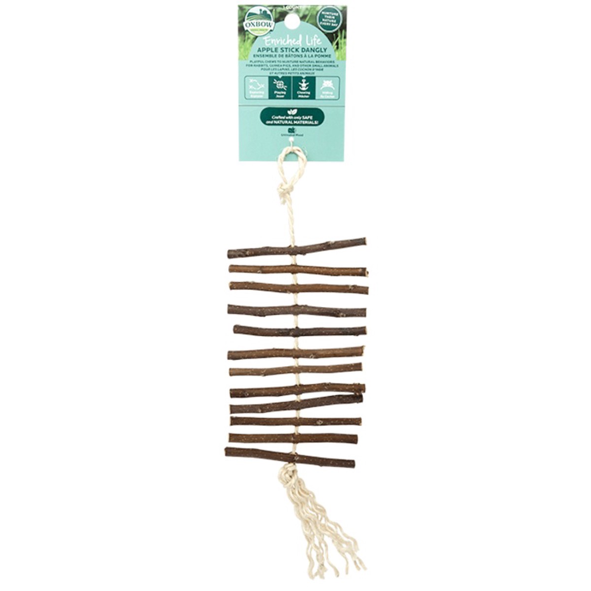 Oxbow Enriched Life - Apple Stick Dangly