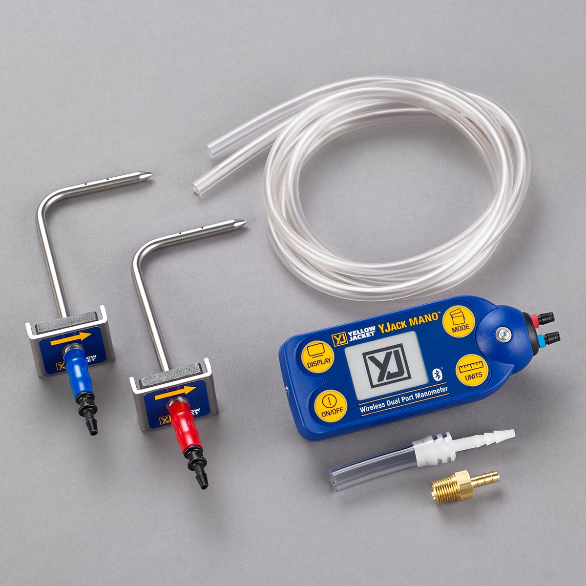 Yellow Jacket 67068 YJACK MANO Wireless Dual Port Manometer