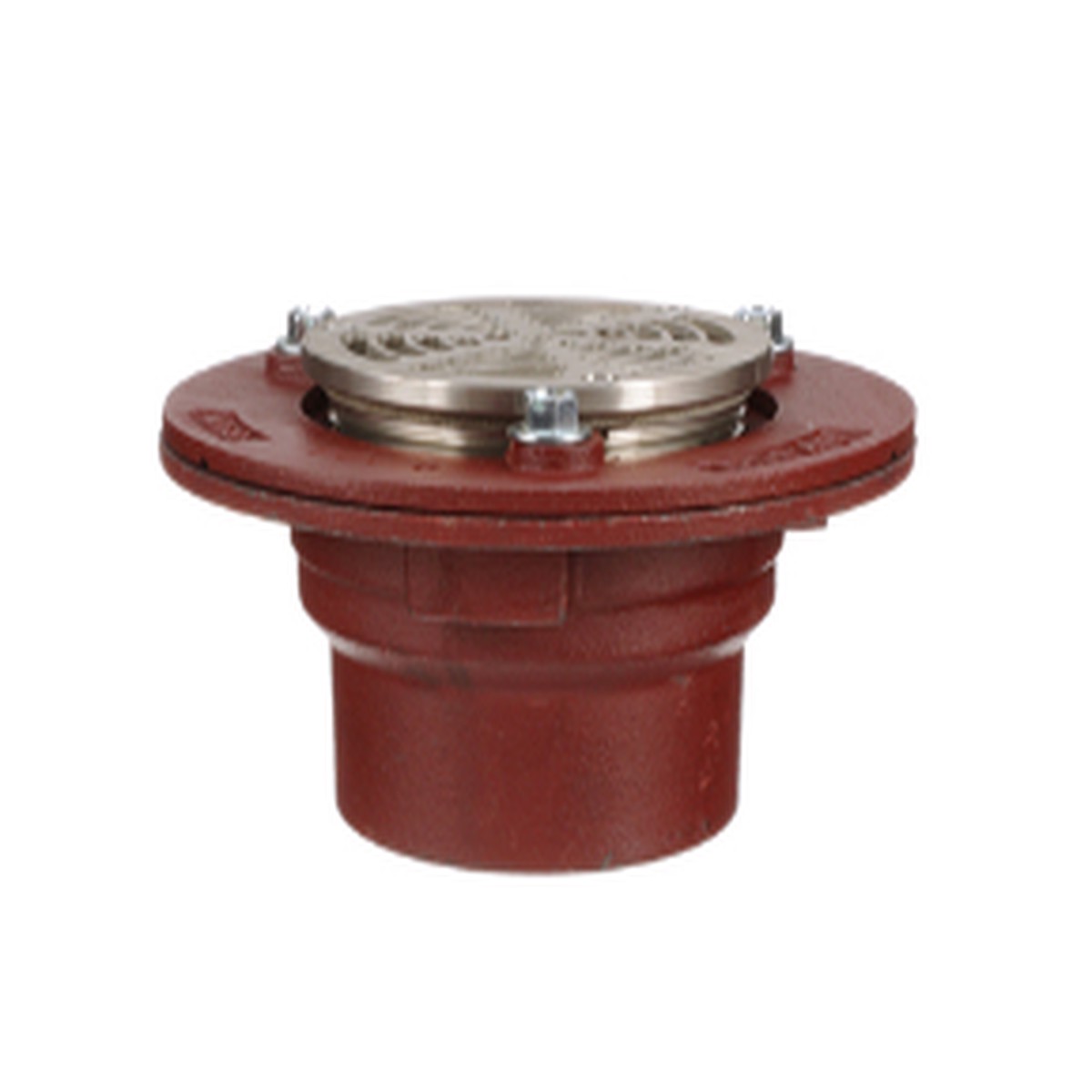 6" Cast Iron Push On Drain, Gasket Included