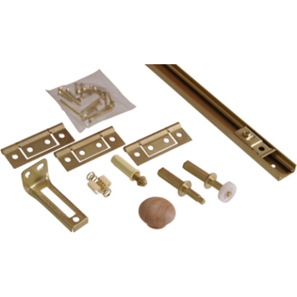 72 BRASS BIFLD HDWRE SET