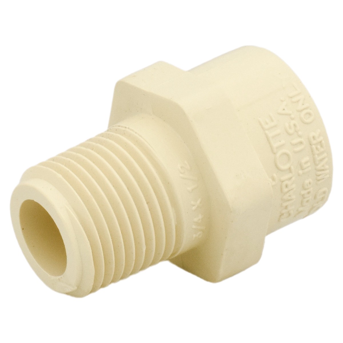 1/2" x 3/4" CPVC Male Adapter