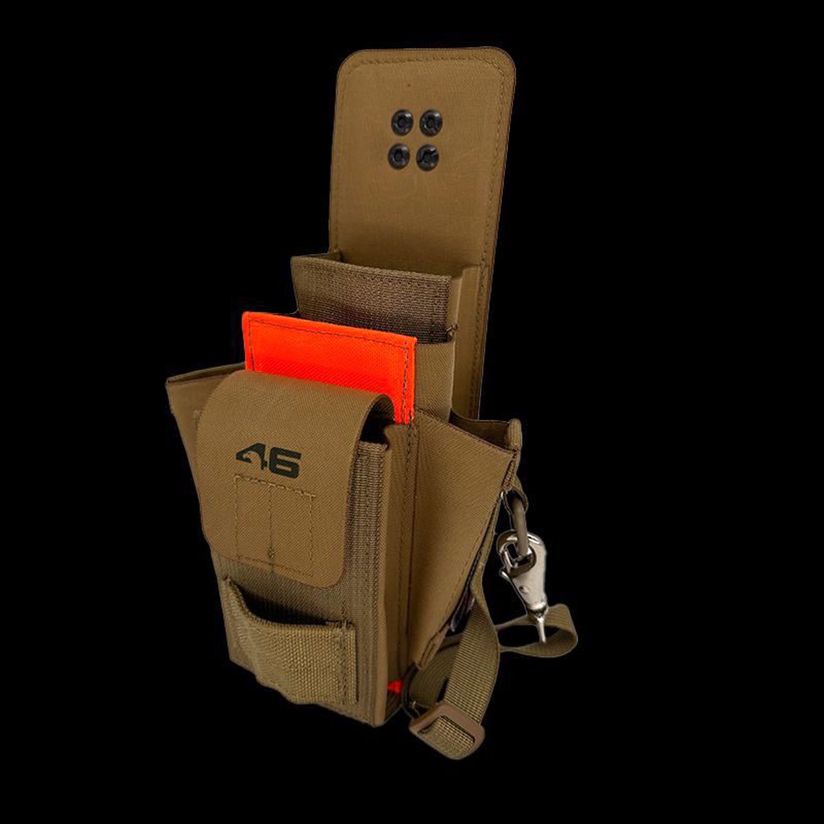 Atlas 46 Murphy Tool Speed Pouch Plus ROTATE/QUICK RELEASE Coyote/Orange