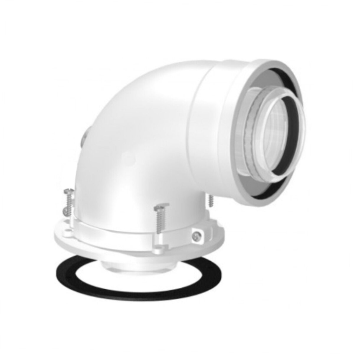 Starting curve for Ferroli condensing boilers, coaxial 90 with 45 pitch, 100/60 mm