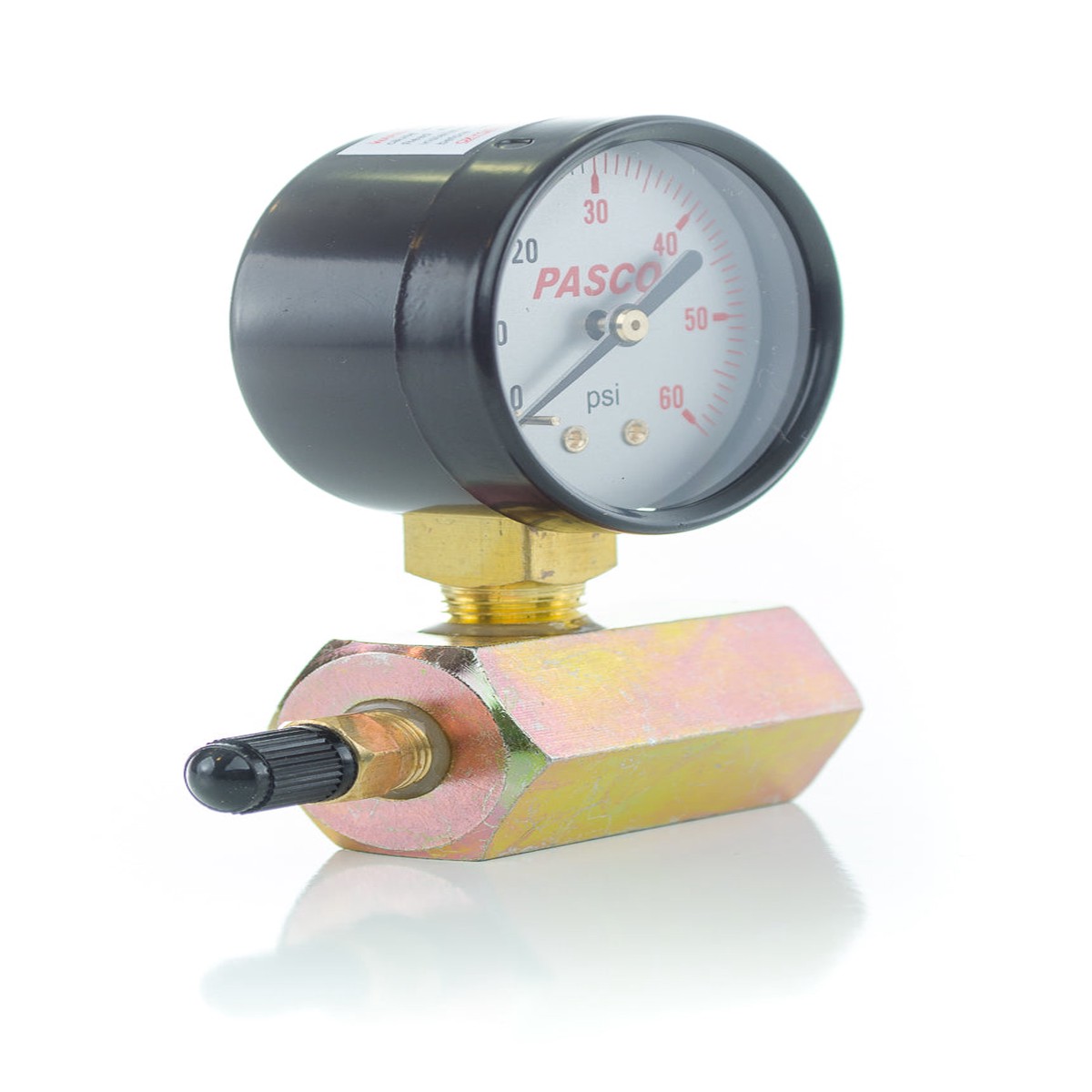 Pasco 1420 2" 60 lb. Air Test Gauge Assembly