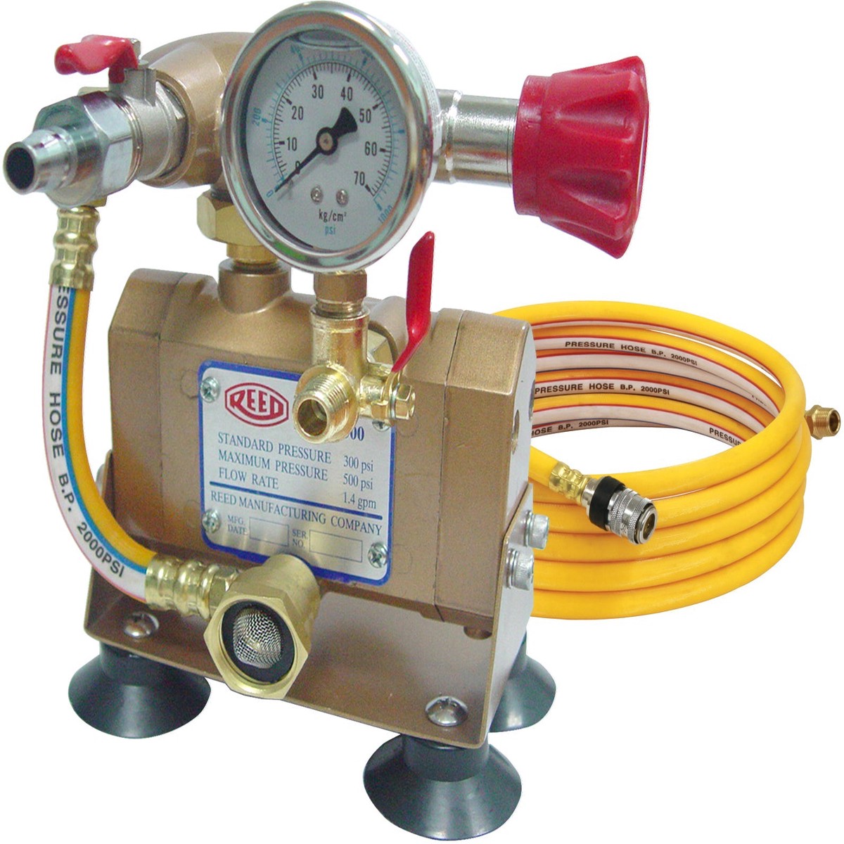 Reed Mfg DPHTP500 Drill Powered Hydrostatic Test Pump