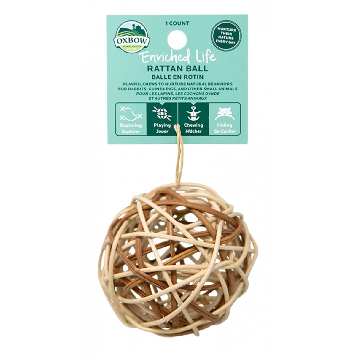 Oxbow Enriched Life Rattan Ball
