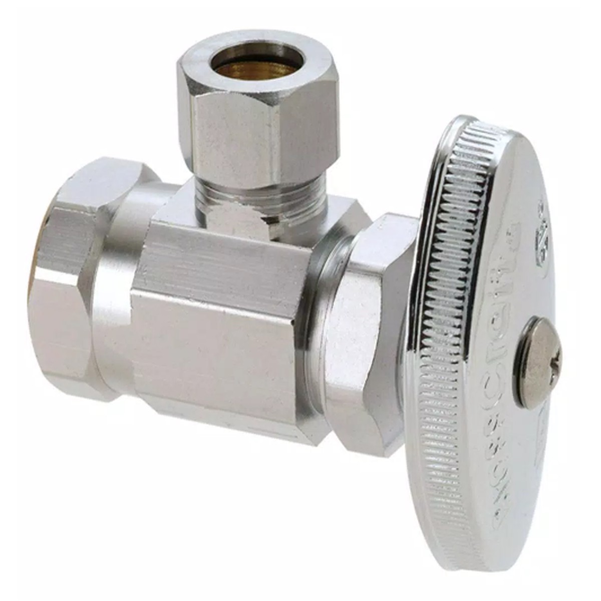 1/4" x 1/2" Compression x FIP Multi-Turn Angle Stop