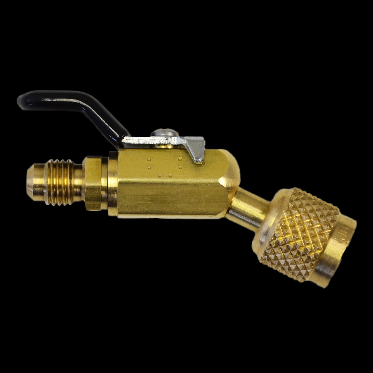 JB Industries MBV4-LH-03 1/4" A2L Mini Ball Valve (3 pack) with Reverse-Thread