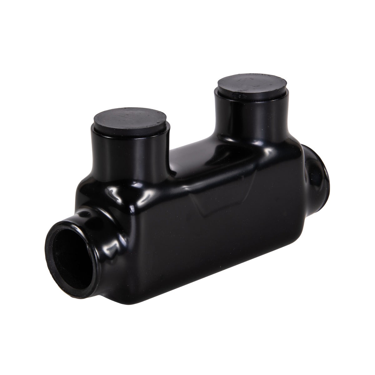 NSI Polaris ISR-1/0 2-Port Black Multi-Tap Pre-Insulated Connector, 1/0 14 AWG