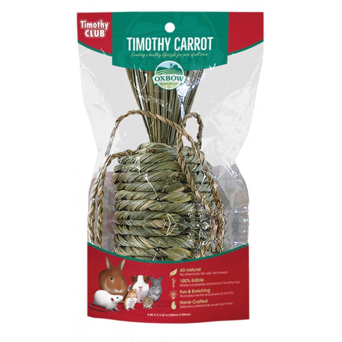 Oxbow Timothy CLUB Carrot