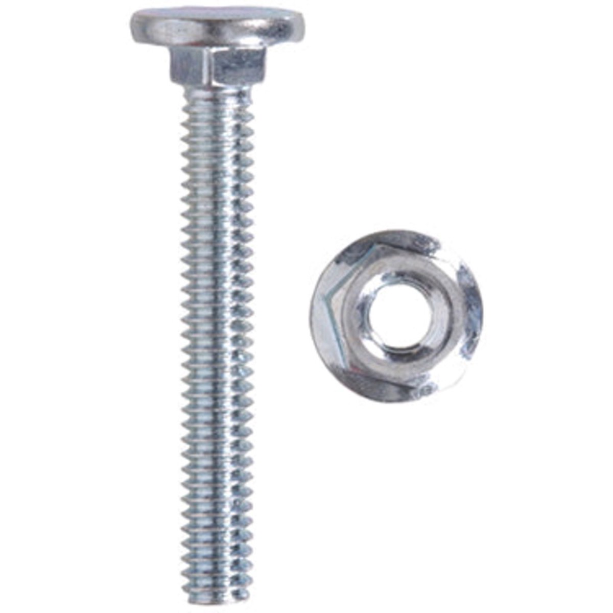 1/4X1-3/4 ZINC PLATED CARRIGE BOLT W/NT