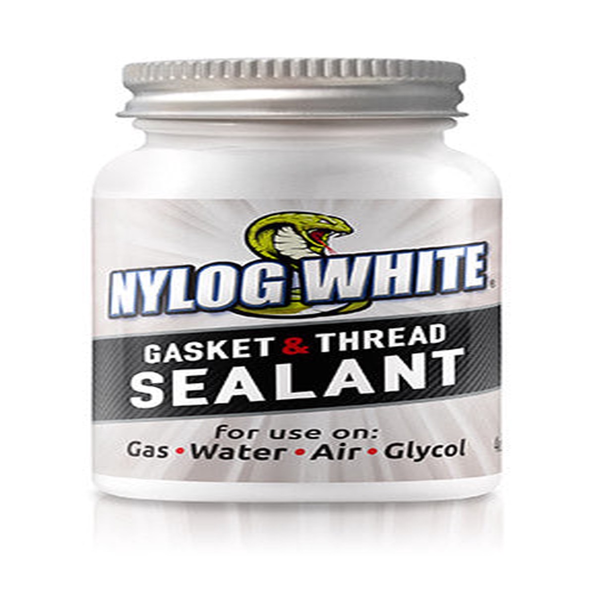 Refrigeration Technologies RT202W Viper Nylog White - Gasket & Thread Sealant, 4 oz.
