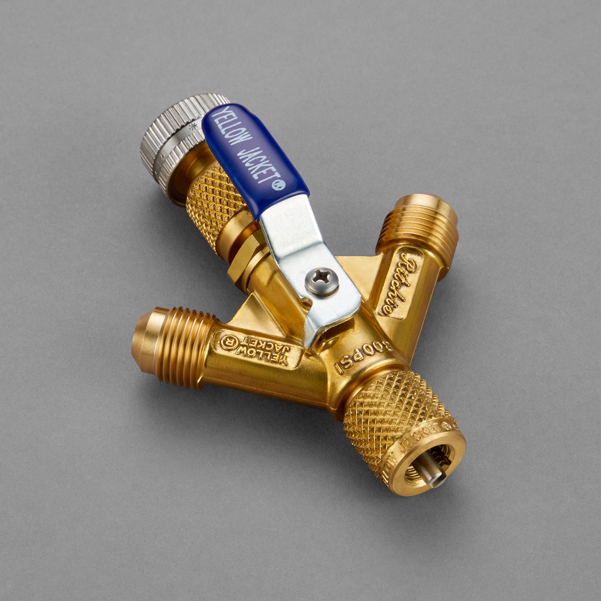 Yellow Jacket 93904 Vacuum Y w/ RealTorque CRT 1/4 w/ 5/16 Adapter