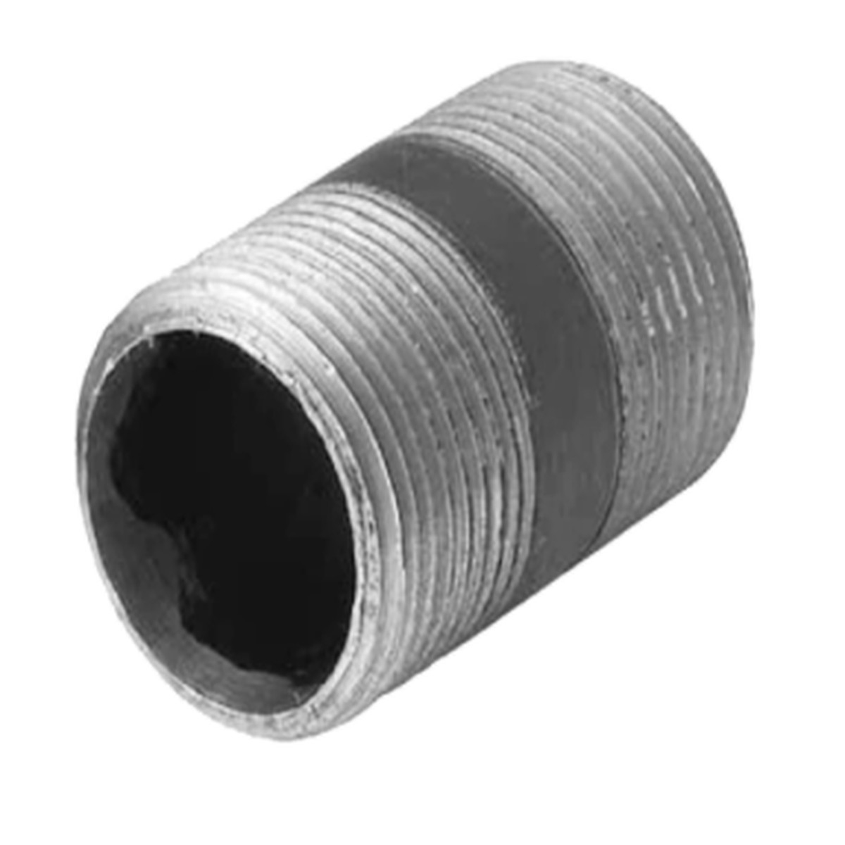 3/4" x 4 1/2" BLACK NIPPLE
