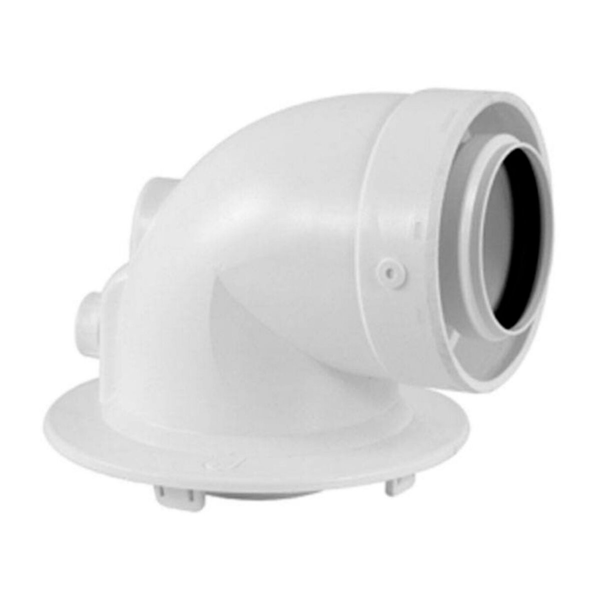 90 coaxial bend lowered 60/100 flue gas exhaust Baxi condensing boiler