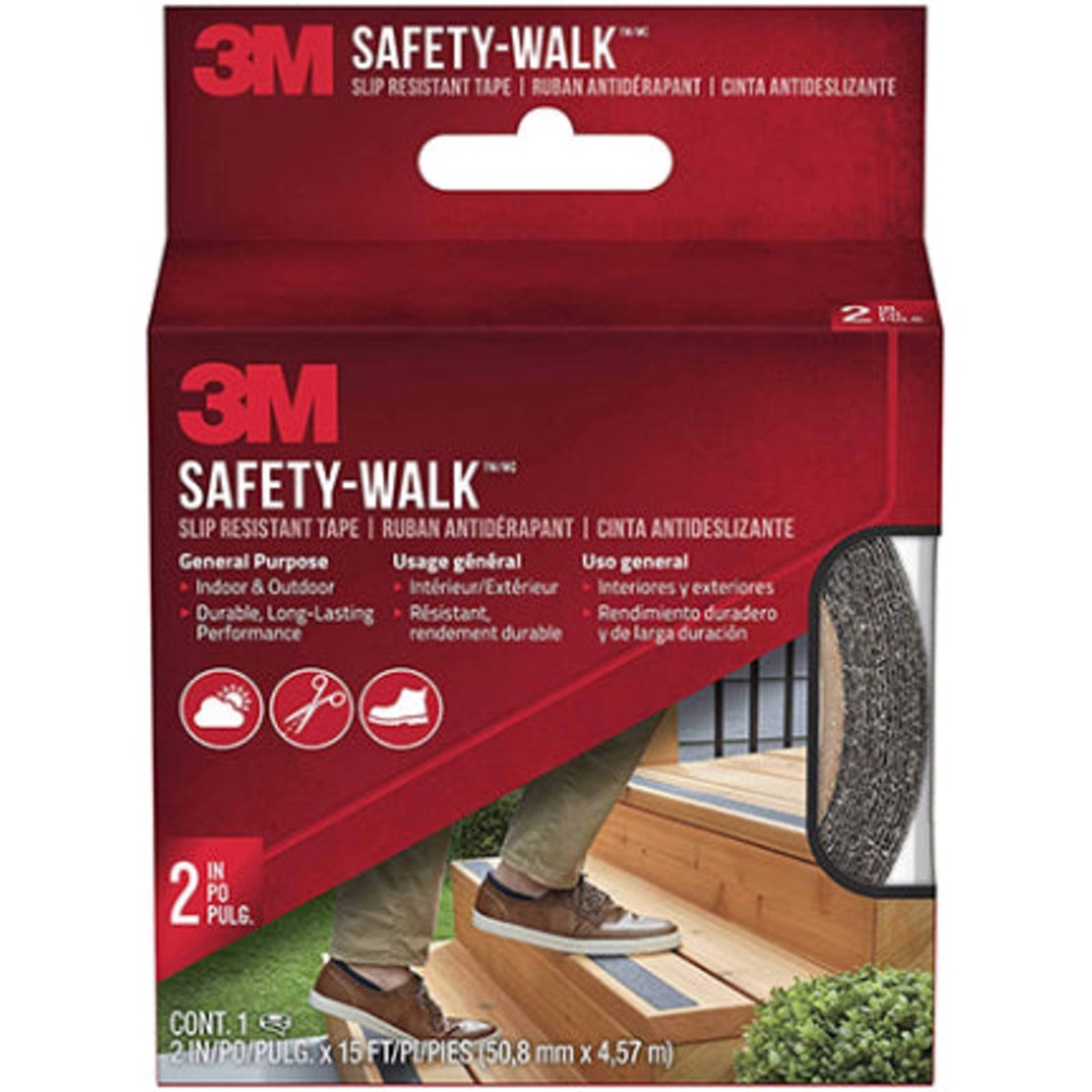 2 X180 BLACK SAFETY WALK