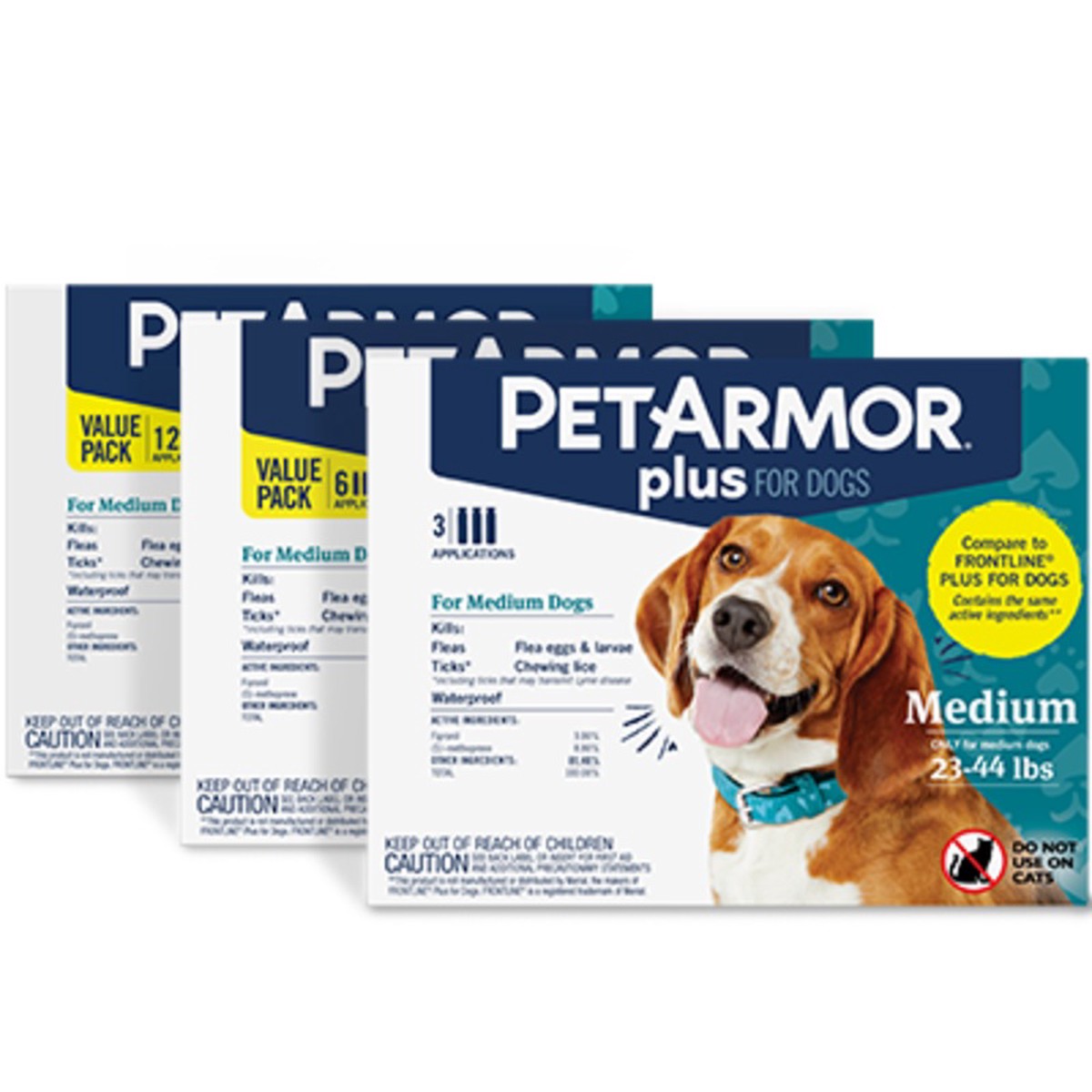 PetArmor Plus Flea and Tick Protection for Dogs