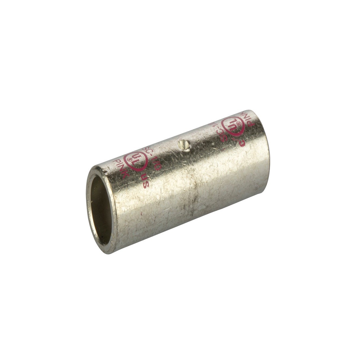 NSI SC-1/0 Short Copper Compression Splice, 1/0 AWG
