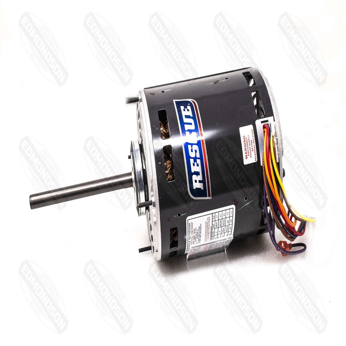 US Motors 5471 Rescue 5.6" Direct Drive Blower Motor, 208-230V, 3/4-1/5 HP, 1075 RPM