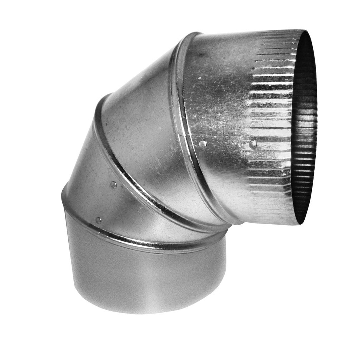 Southwark 5" 30-Gauge Galvanized 90 Adjustable Elbow