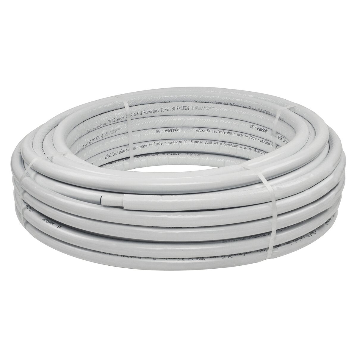 Valsir Mixal multilayer pipe 26X3 mm with 6 mm insulating sheath Gray