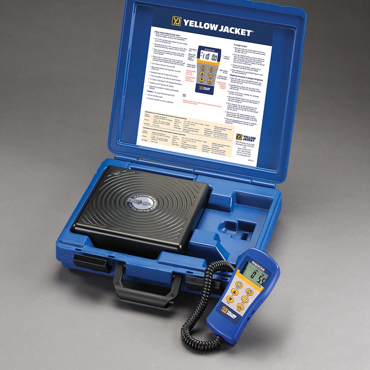 Yellow Jacket 68802 Digital Electronic Charging Scales, 110 lb